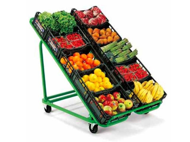 Rayonnages pour commerces alimentaires Rayonnages pour commerces alimentaires